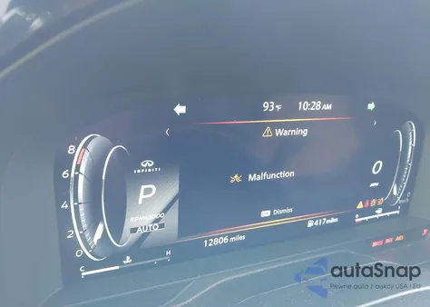 2024 Infiniti Qx60 Sensory Awd from USA, damaged, VIN 5N1DL1GS7RC358340